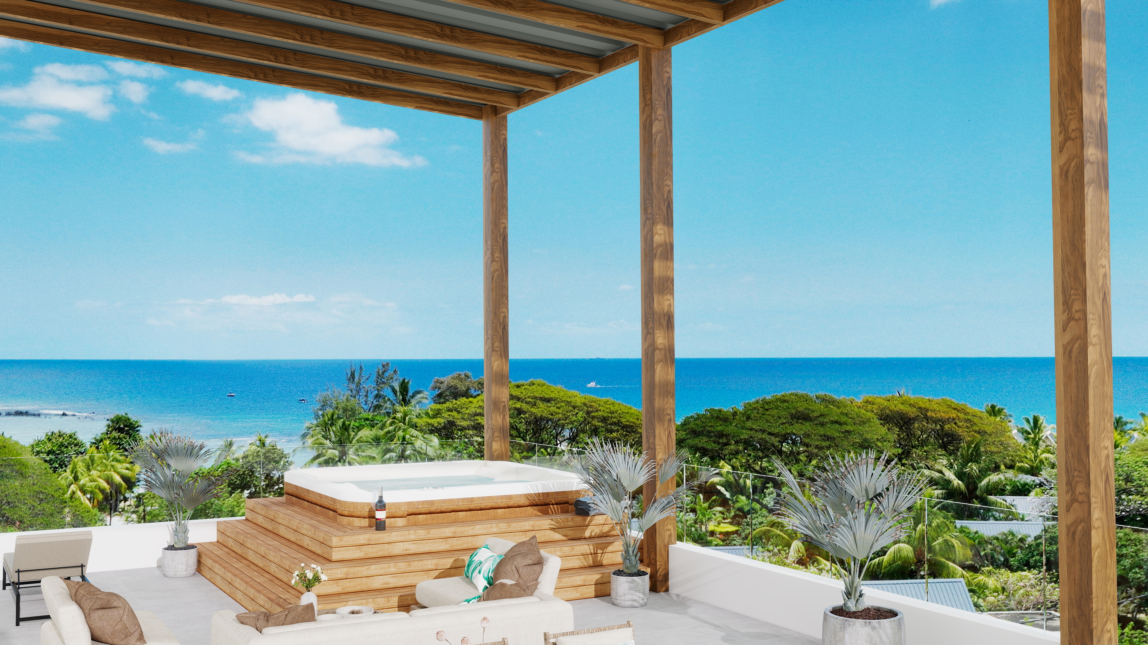 Penthouse Terrace View